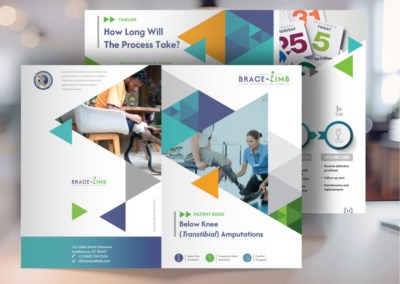 Connecticut Brace & Limb Brochure Layouts