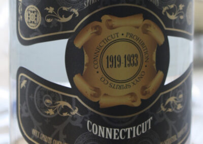 ONYX Moonshine Front Label – Bottom Detail