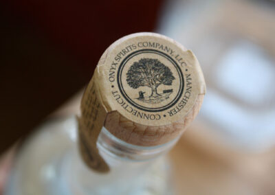 ONYX Moonshine Liquor Bottle – Top Seal Label