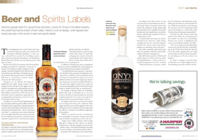 ONYX Moonshine – Featured in L&NW Magazine: Spread
