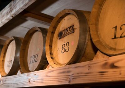 ONYX Moonshine Speak Easy – Tasting Room Barrels
