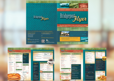 Bridgeport Flyer Menu