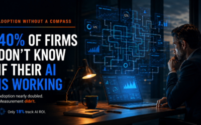 Adoption Without a Compass: Why 40% of Firms Don’t Know If Their AI Is Working