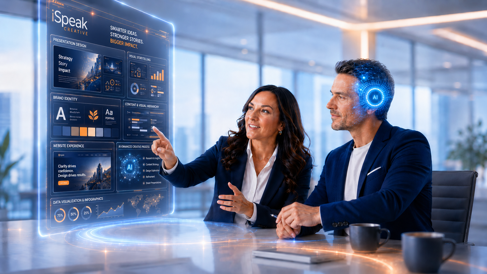 iSpeak CREATIVE – AI Can Design But Still Needs Human Direction Image